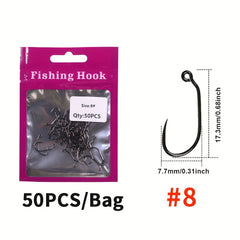 50pcs 60° Barbless Jig Hook High Carbon Steel Hooks For Perdigon Nymph Fly Tyin
