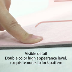 Non-slip TPE Yoga Mat Double Layer Thick Dancing Mat