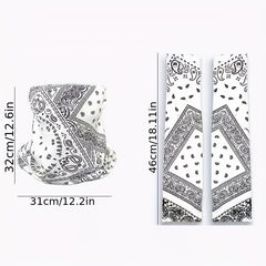 Summer Sunscreen Neck Gaiter Men's Outdoor Cycling Bandana