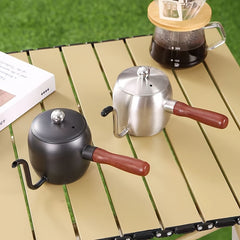 304 Stainless Steel Coffee Pot Classic Tea Pot for Outdoor