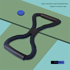 8 Shaped Camo Yoga Resistance Rope For Chest Expansion Body Shaping