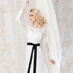 Solid Waist Ribbon Belt Bridal Wedding Belt Long DIY Bow Belt