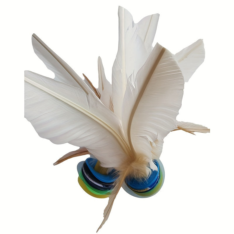 Feather Shuttlecock for Exercise and Competition