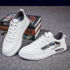 Men's Anime Print Skate Shoes Wear resistant Non Slip Sneakers Men's Footwear