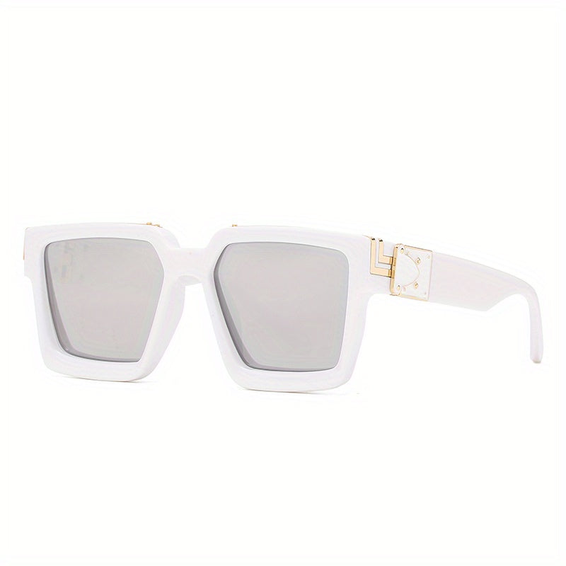 Men's Square Frame Sunglasses for Street Photography