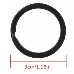 10pcs Iron Key Rings Round Key Rings For Keychains DIY Keyrings Key Organizer