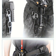 Fishing Waist Belt With Rod Holder Durable Fishing Belt
