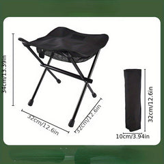 Portable Folding Chair for Camping and Fishing with Bag