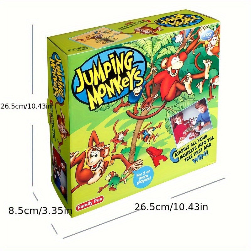 Tabletop Bouncing Monkeys Climbing Trees Toy