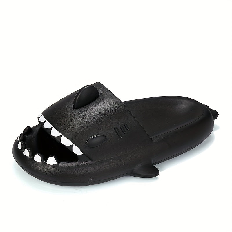 Women's Shark Slippers Open Toe Slip On Shoes Indoor & Outdoor
