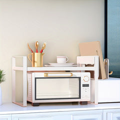 Expandable Storage Racks for Kitchen Bathroom Pantry Countertops