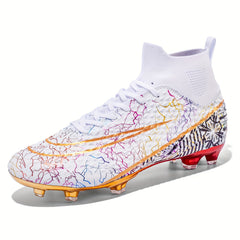 Professional Anti-skid Lace Up AG Soccer Cleats
