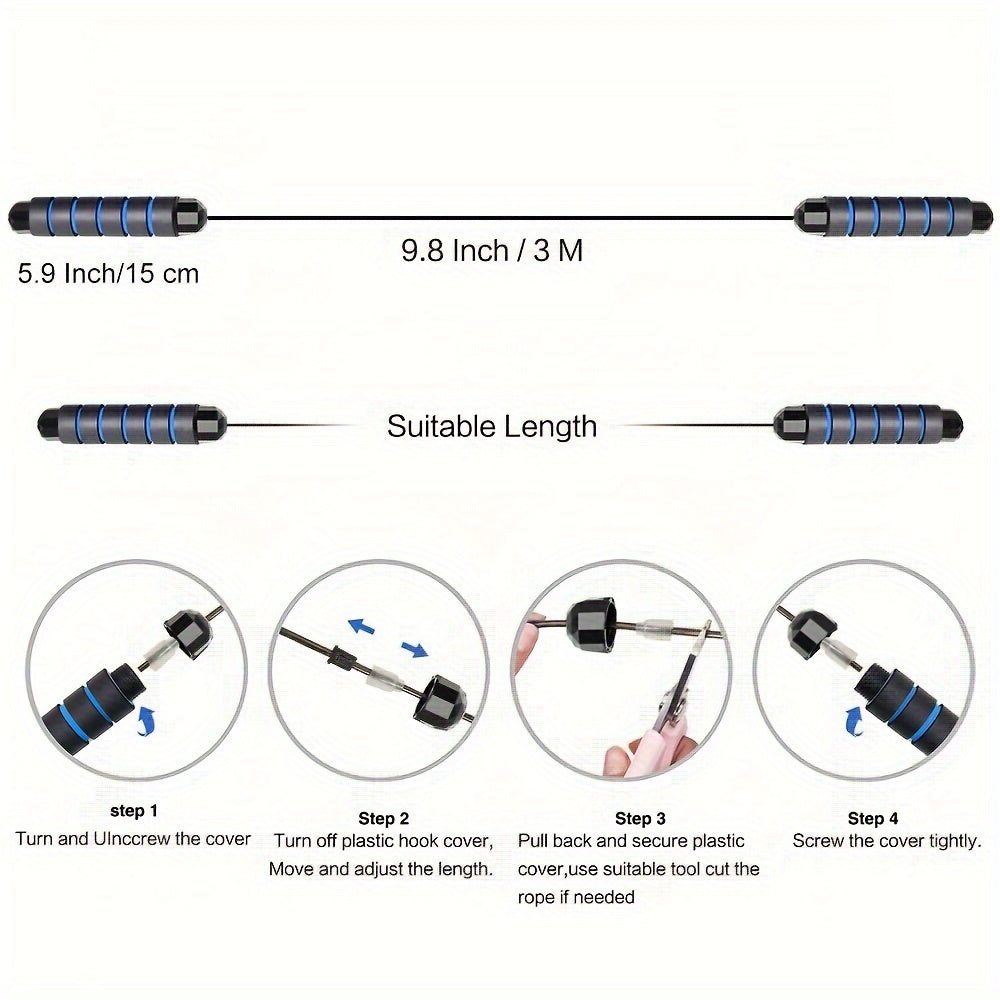 Fitness Training Jump Rope for Workout Exercise and Weight Loss