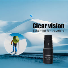 High Power Monocular Telescope for Smartphone Photo Taking