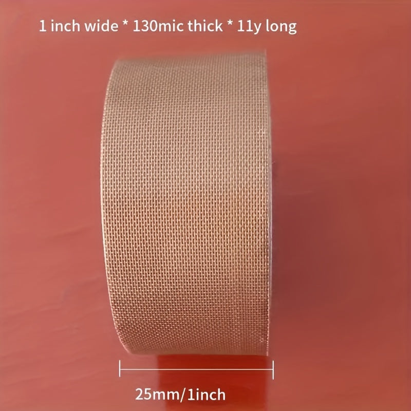 High Temp Teflon Tape 300C PTFE Cloth Heat Insulation Adhesive Strips