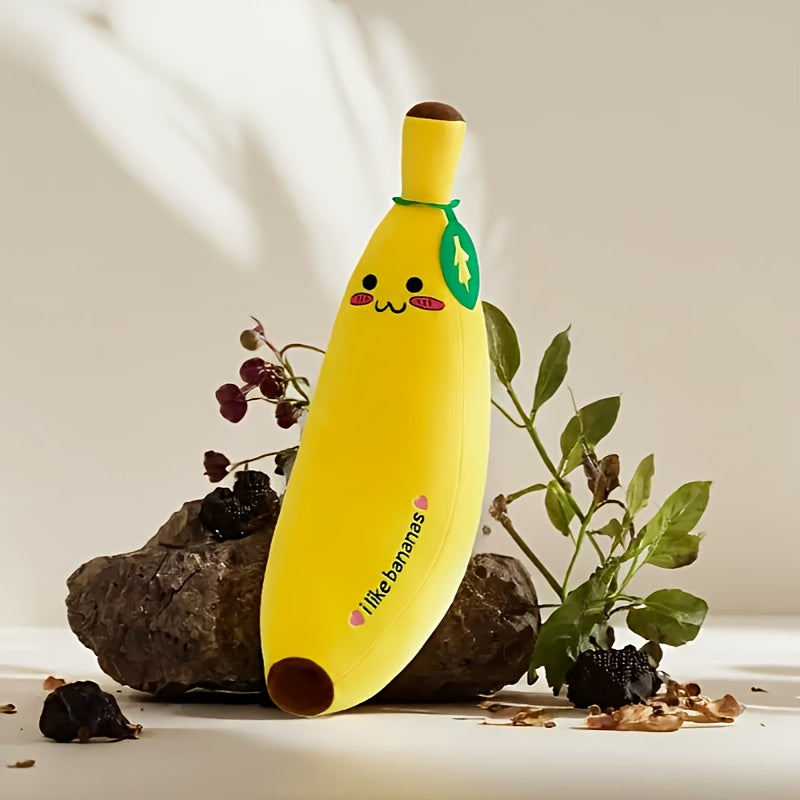 Banana Plush Toy Pillow Soft Comfortable for Hugging Playing Home Decor