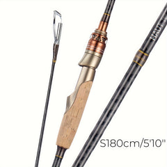 HAUT TON 2 Section Spinning Casting Fishing Rods 1 8m 2 1m 5 9ft 6 9ft