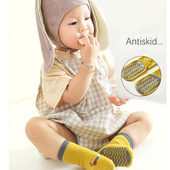 Cotton Toddler Kids Socks Baby Boys Girls Mid calf Length Cartoon Graphic Socks
