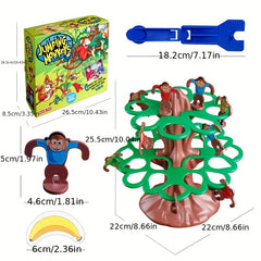 Tabletop Bouncing Monkeys Climbing Trees Toy
