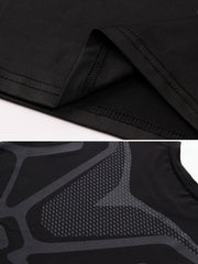 Men's Compression Long Sleeve Sports Shirt for Basketball Football Running