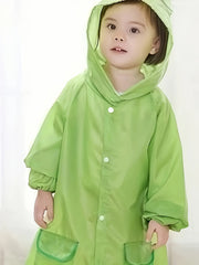Boys Cartoon Animal Pattern Raincoat Kids Stylish Waterproof Clothes