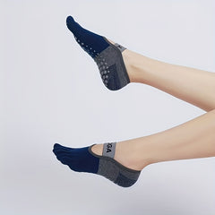 Women's 5-Toe Split Yoga Socks Non Slip Strap Sports Socks