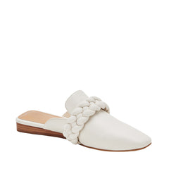 Braided Flat Mules Women's Slip On Shoes