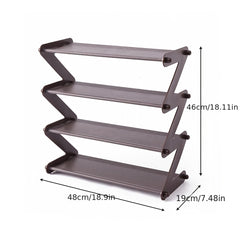 Shoe Rack Assembly Home Bookshelf