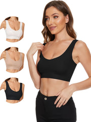 Padded Sports Bra Sleeveless Yoga Tank Tops