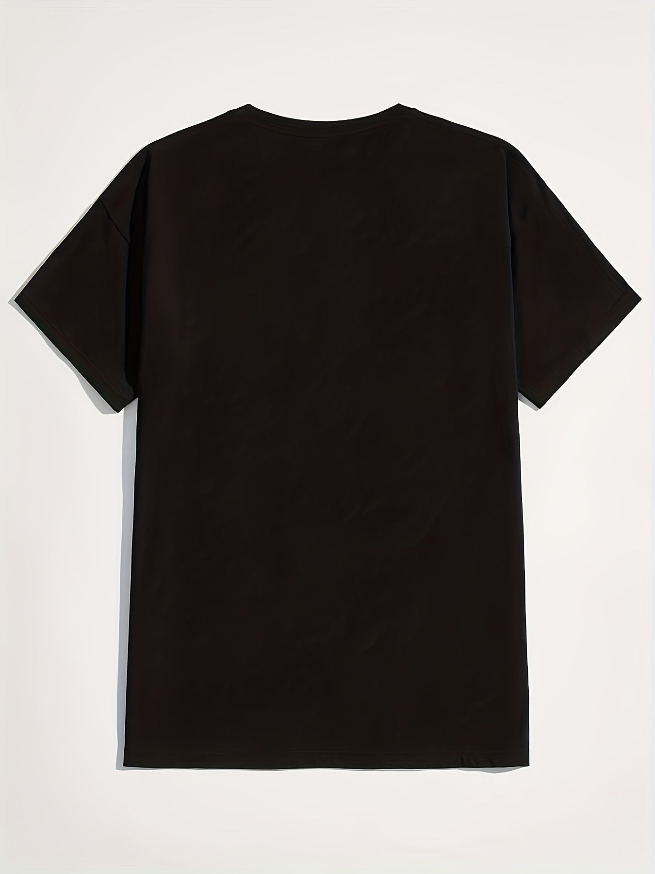 Cartoon Money Print Men's Graphic Tee for Summer