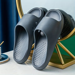 Minimalist Lightweight Non Slip Open Toe Slides for Home Summer