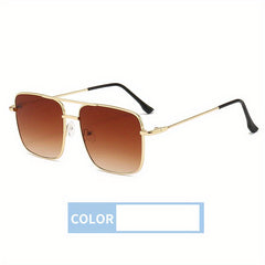 Men's Square Frame Sunglasses UV Protection Sports Sunglasses