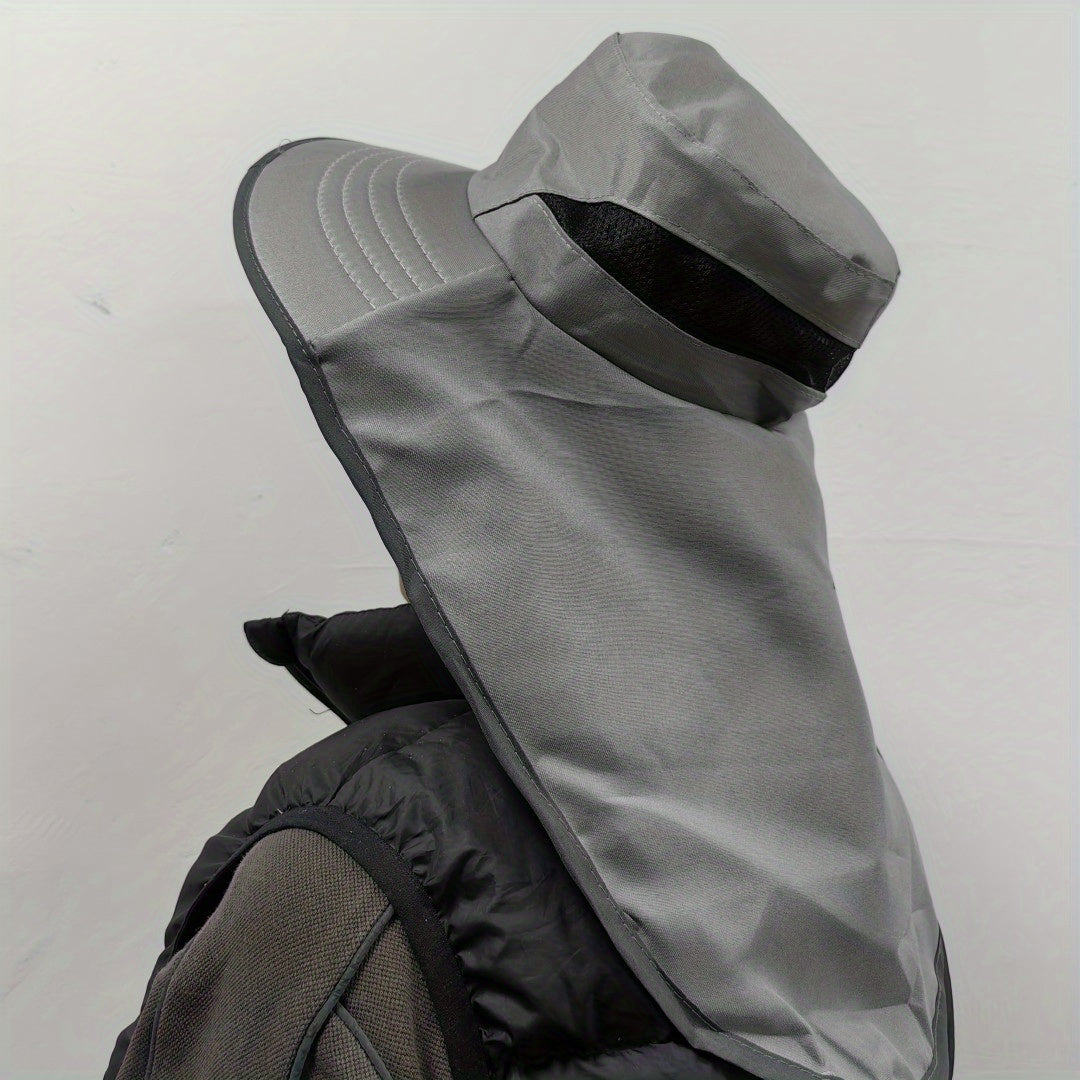 Outdoor Fishing Sun Hat Summer Male Fisherman's Hat Detachable Fishing Hat