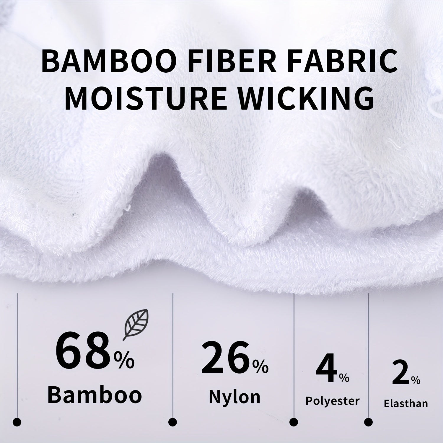 Bamboo Fibre Diabetic Calf Socks for Blood Circulation
