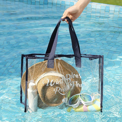 Transparent Outdoor Swimming Bag Waterproof Beach Bag