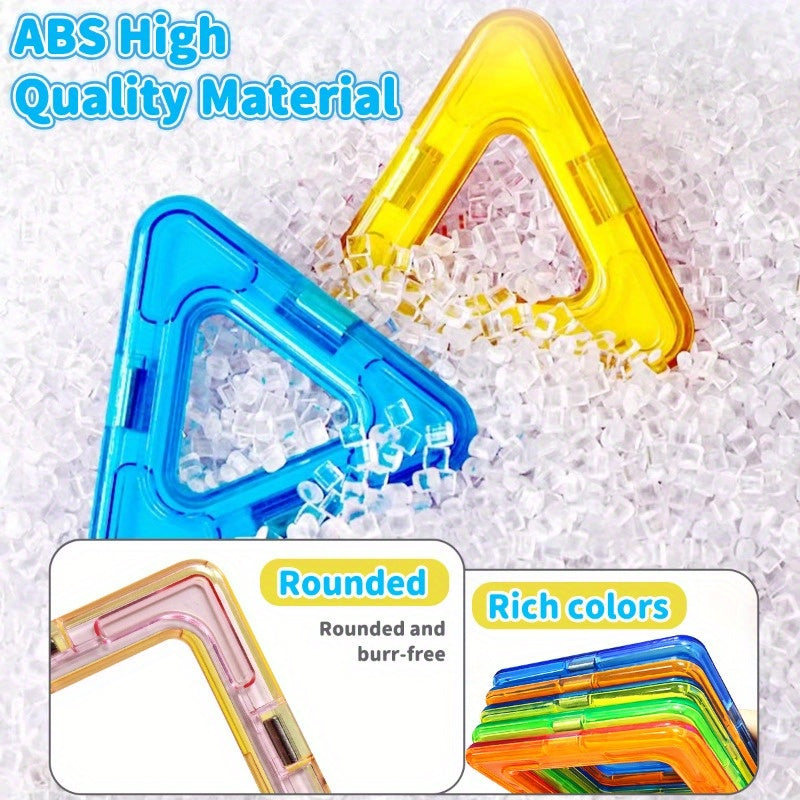 10pcs 3D Puzzle Block Building Toys Colorful Set Improve Creativity Skills