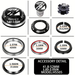 BUCKLOS 41 8 52mm 44mm Bike Headset Aluminum Double Bearing Road Mountain Bike