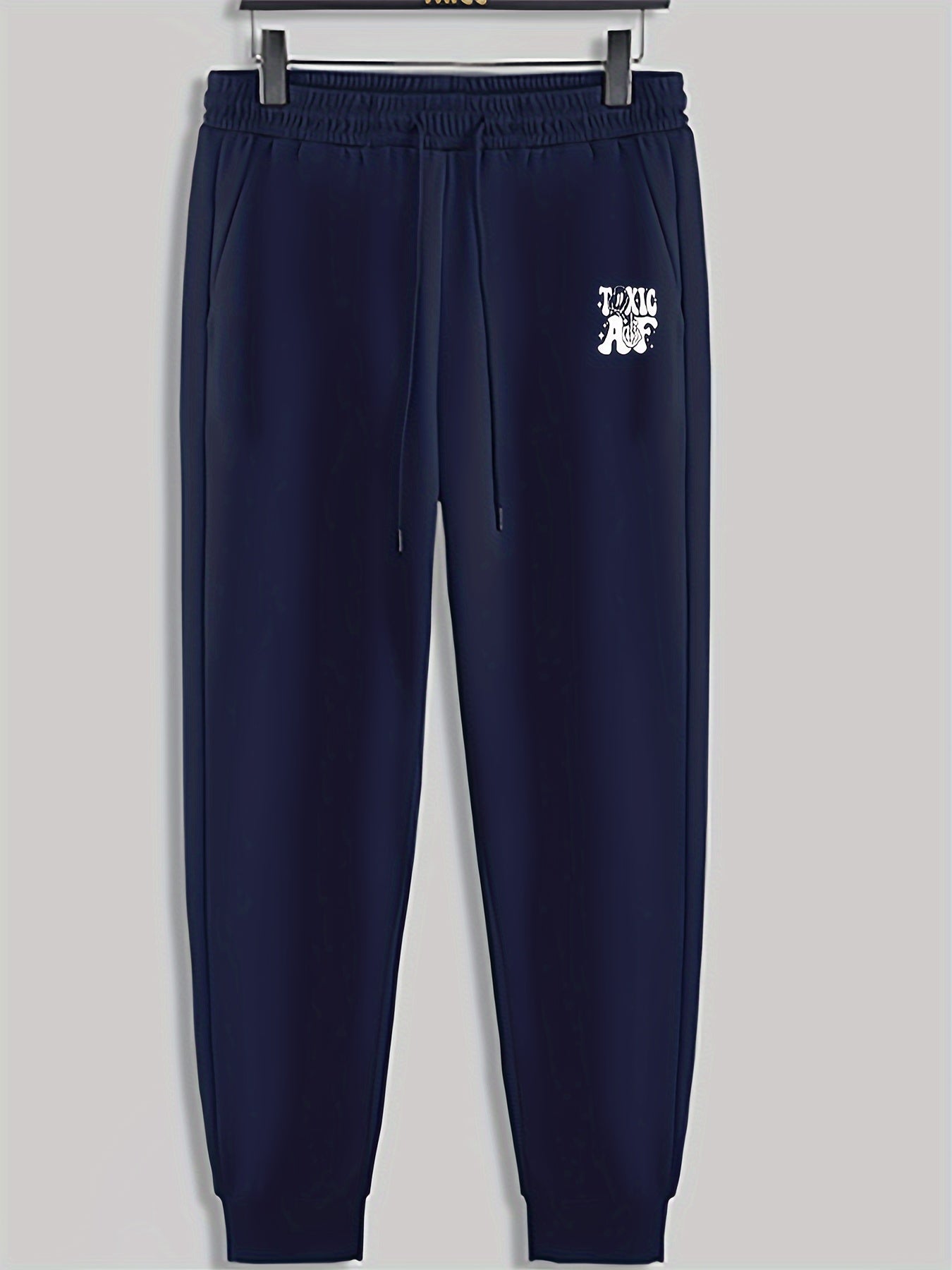 Men's Casual Drawstring Sweatpants Loose Trousers