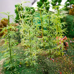 Plastic Model Landscape Bamboo Tree Sand Table Model Decor Accessories
