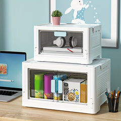 Folding Storage Box Household Transparent Finishing Box