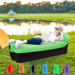 Portable Inflatable Sofa Air Mattress for Outdoor Beach Park