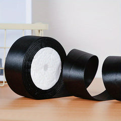 22m Satin Ribbon Rose Flower Material Packaging Decoration DIY Ribbon