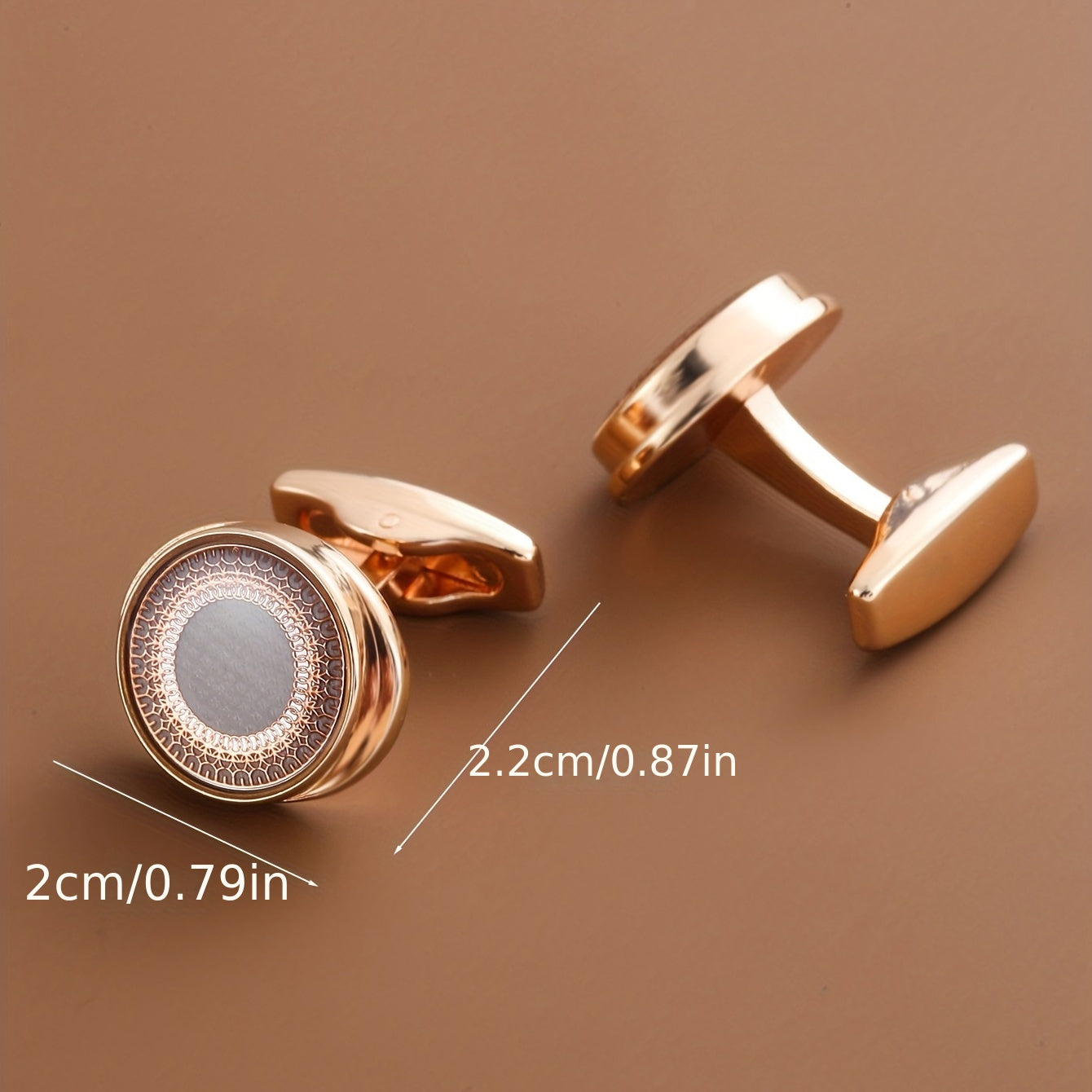 French Shirt Cufflinks Business Buttons for Men Nails