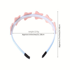 6pcs Star Heart Sequin Hair Hoop Hair Accessories Girls