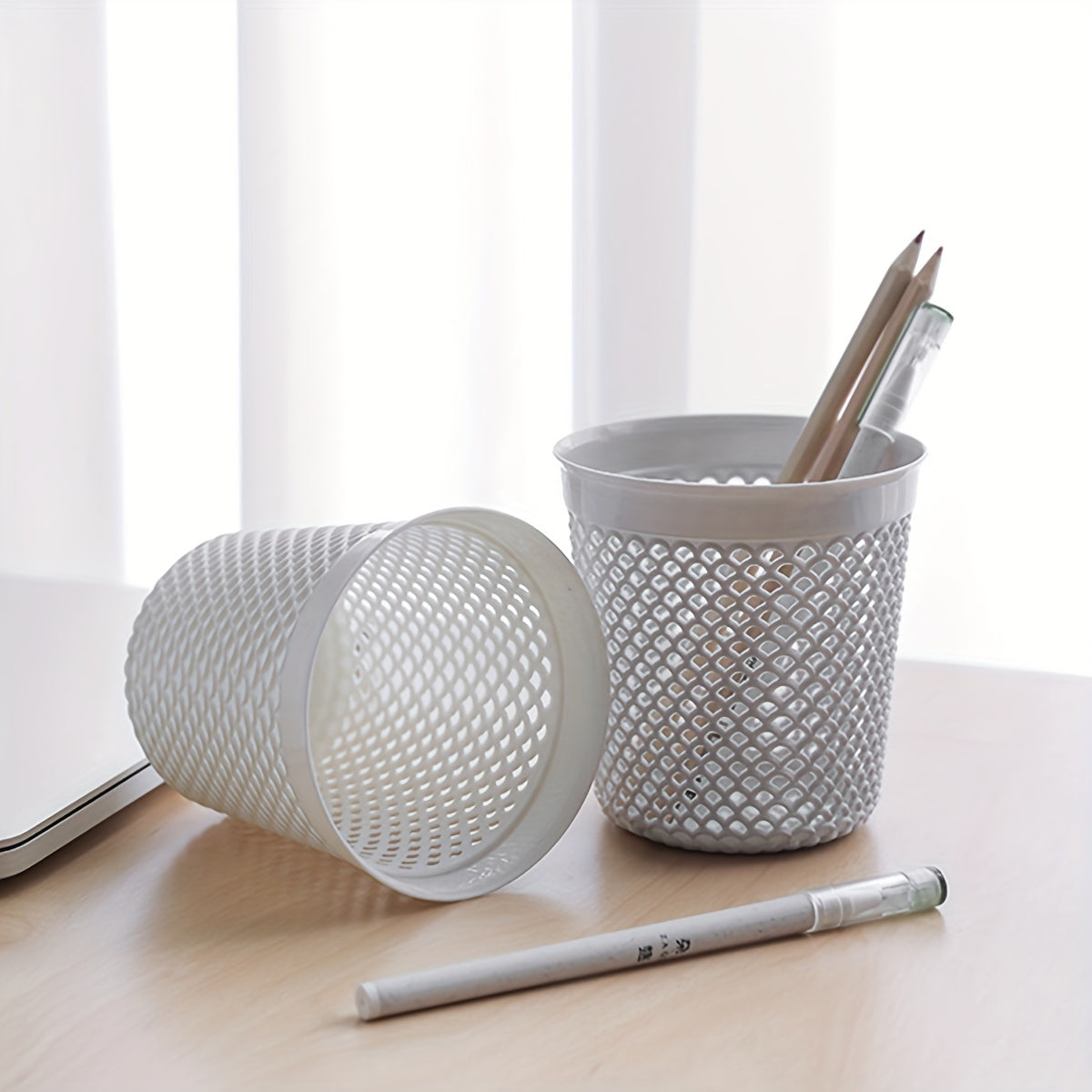 Desktop Storage Box Organizer for Office and School Supplies