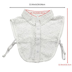Lace Faux Collar Half Shirt False Collar Dickey Collar Detachable