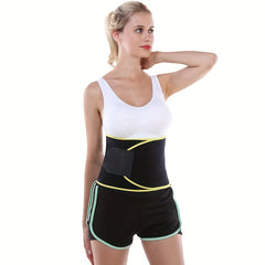 Size Up Sweat Belt Shaping Waistband Men Women Elastic Compression Abdominal