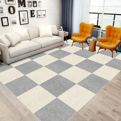 30pcs Carpet Floor Tiles Adhesive Stickers DIY Square Area Rug Carpet Tiles