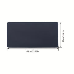 Large Faux Leather Mouse Pad Waterproof Desk Pad Non-slip Washable