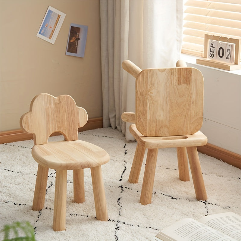 Creative Wooden Stool Shoe Changing Stool Home Solid Wood Small Stool